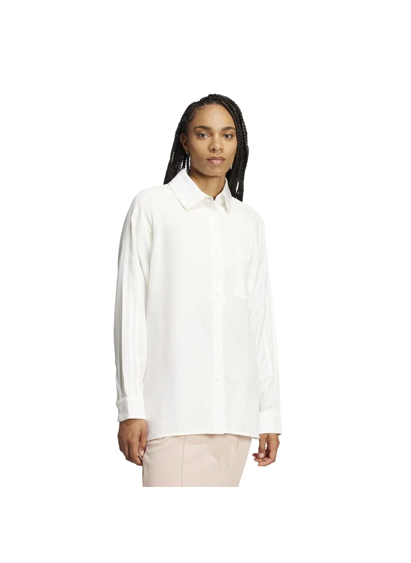 Adidas adidas P ESS SHIRT LS White Originals Women OTHER SHIRTS