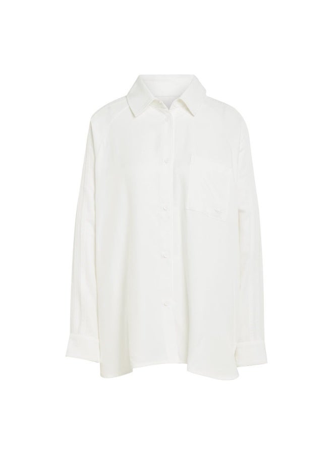 Adidas P ESS SHIRT LS White Originals Women OTHER SHIRTS  - Image 1
