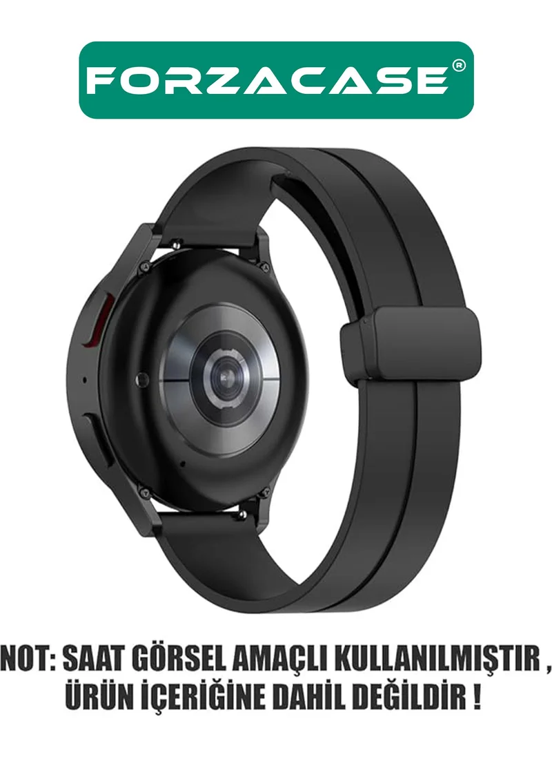 Forzacase Samsung Galaxy Watch 42MM Compatible Silicone Band Strap with Magnetic Buckle - FC145
