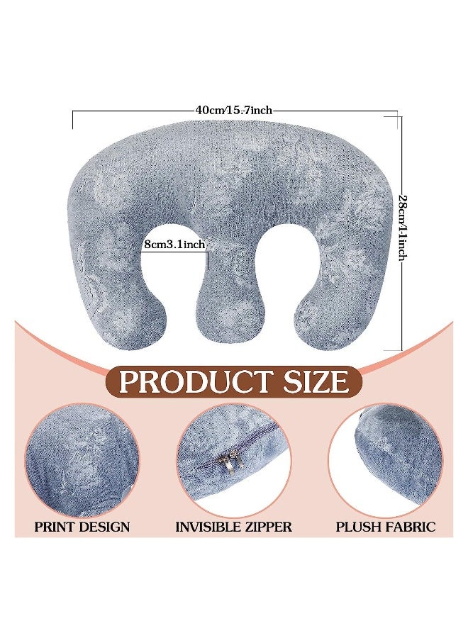 Beauty Salon Support Pillow, SPA Massage Soft Chest Pillow Pad, Nap Professional Portable Travel Sleeping Pillow (Gray)  - Image 5