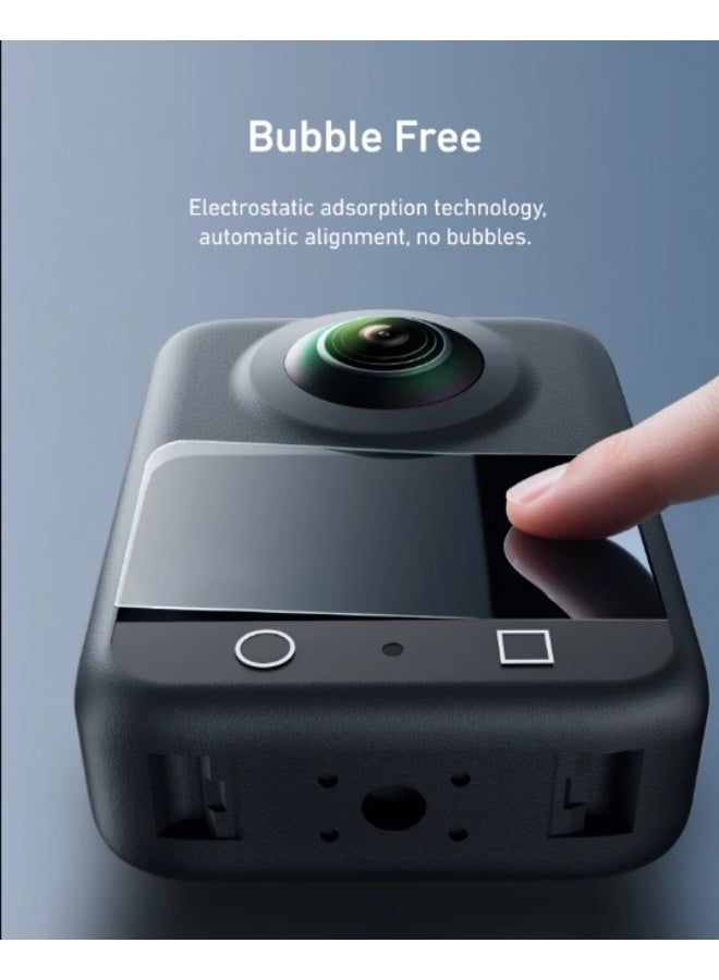 2 in 1 clear water gel soft film for Dji OSMO 360 action camera, one screen soft film + two lens soft films, high-definition film DJI OSMO 360 accessories - Image 5