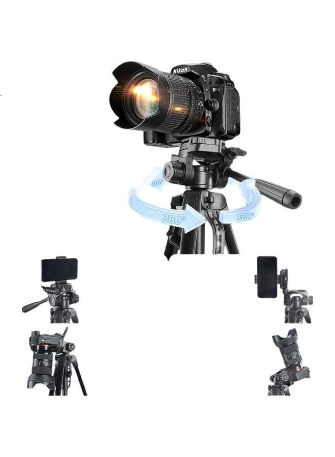 WEIFENG Wt-3540N Digital Camera/Mirrorless Camera Tripod Aluminum Alloy Lightweight Tripod Photography Video Mobile Selfie Live Outdoor Projector Floor Stand - Image 2