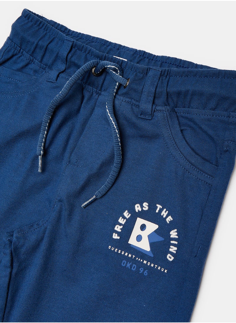 Okaidi - Blue Shorts for Boys - Image 1