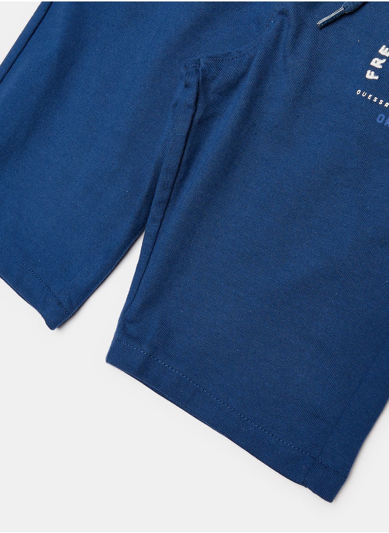 Okaidi - Blue Shorts for Boys - Image 1
