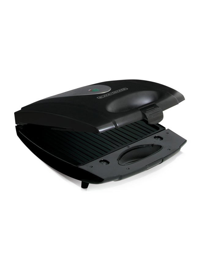 BLACK+DECKER 4-Slice Sandwich/Grill Maker 1400 W TS4080 Black - Image 2