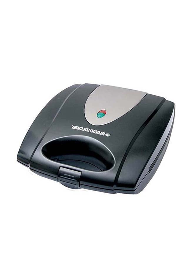 BLACK+DECKER 4-Slice Sandwich/Grill Maker 1400 W TS4080 Black - Image 1