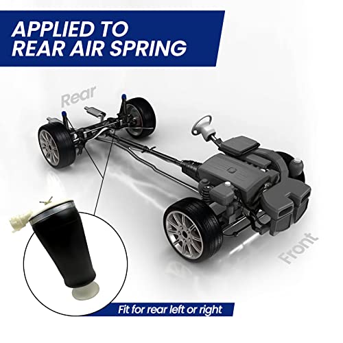 KEIYSHOLCK 2Pcs Rear Air Spring Suspension, Compatible with Lincoln Town Car/Continental, F-ord Crown Victoria/Marquis, Mercury Grand Marquis 3U2Z5580AA 3U2Z5580BA 3U2Z5580PA 6W1Z5560AA FOVY5560A - Image 4