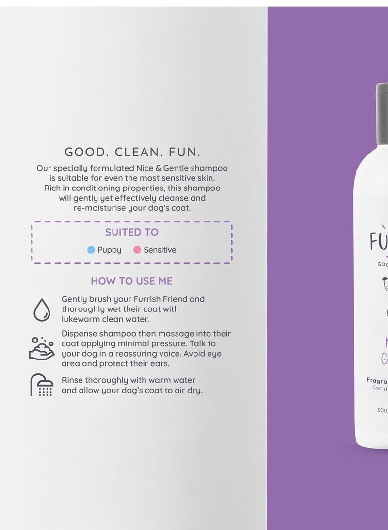 FURRISH Nice And Gentle Shampoo For Puppies 300Ml - Image 3
