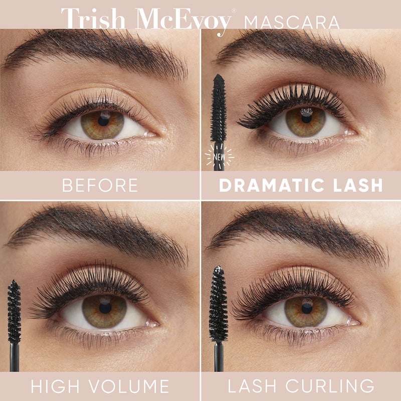 Trish McEvoy High Volume Mascara, Black, 0.18 oz / 5 g - Image 4