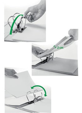 Artlantis Green Office Folder Ring File and Bag File Set 1 Office Folder 10 Colors Ring File 100 Bag Files  - Image 5