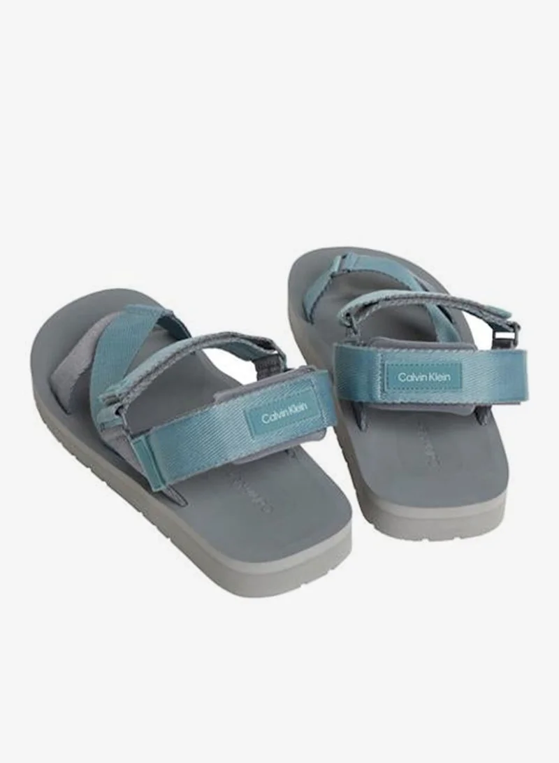 CALVIN KLEIN  Essential Die-Cut Webbed Back Strap Sandals for Men | Best Price UAE
