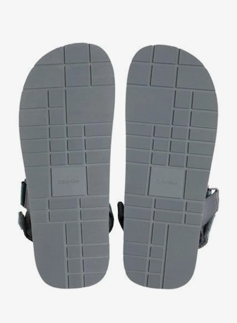 CALVIN KLEIN  Essential Die-Cut Webbed Back Strap Sandals for Men | Best Price UAE