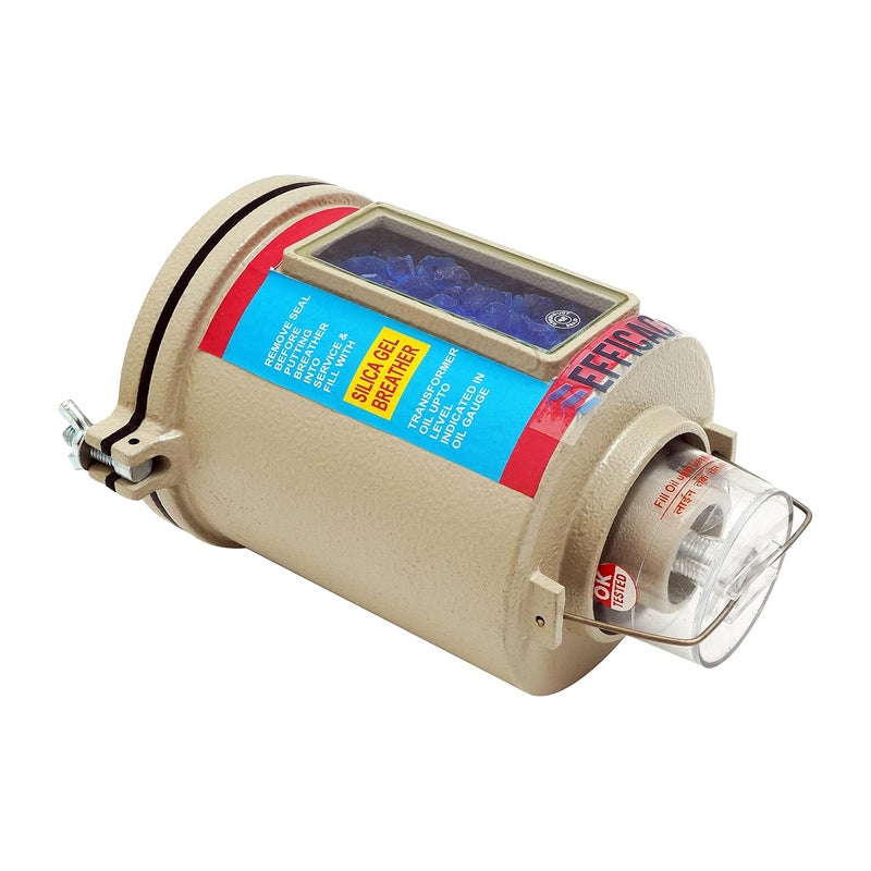 Efficacy Transformer Breather Full Aluminum Body With Long Window Crystal Blue Silica Gel Breather Size 1000 Gram Dia 127 05 Inch 1 Pc - Image 5