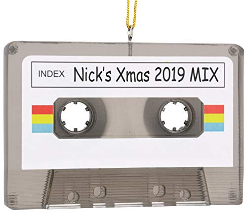 Tree Buddees Retro Cassette Tape Unique Christmas Ornaments - Personalizable - Image 4