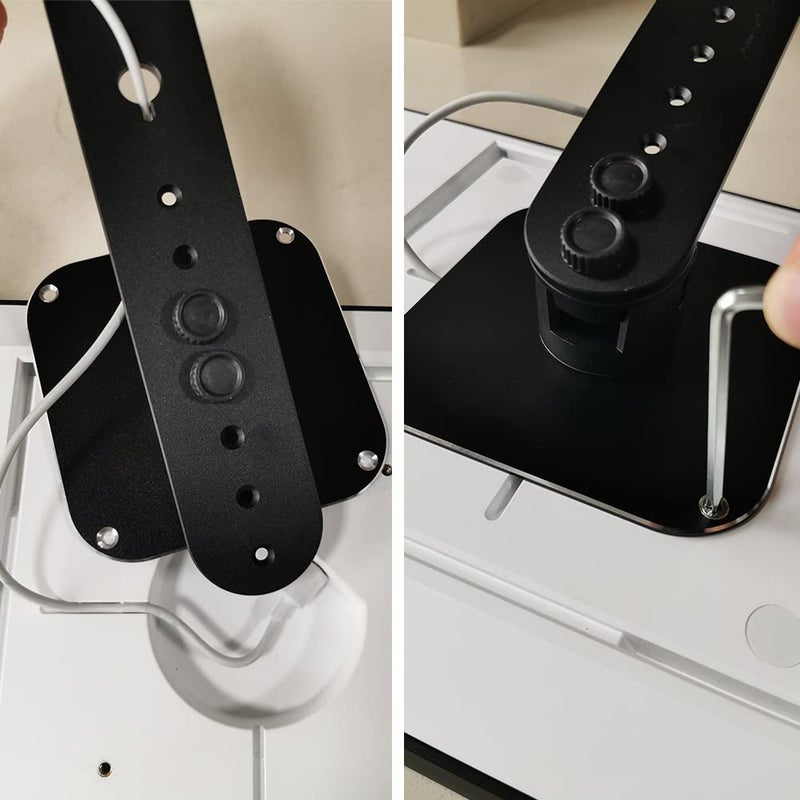 ATOPHK Under-Cabinet Mountï¼Œ for Ech_ooo Show 15ï¼ŒKeeps Echo Off The Counter and Turns Side to Sideï¼ŒCeiling or Under-Cabinet Mount Black 026-01 - Image 5