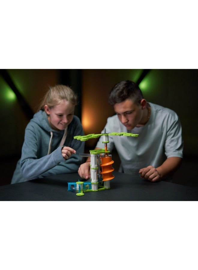 GEOMAG Geomag - Mechanics Gravity Vertical Motor Educational And Creative Game For Children Magnetic Building Blocks, Motors With Recycled Plastic Set Of 183 Pieces - Image 3