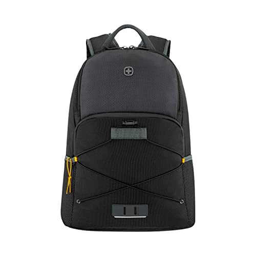 WENGER, Next 23 Trayl, 15.6 Inches Laptop Backpack, 22 liters, Gravity Black, 612564, Work And Adventure Bag - Image 1