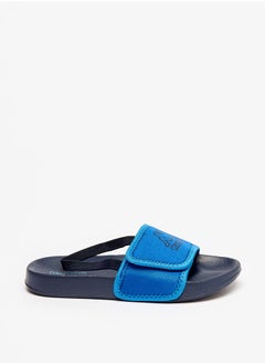 Kappa Boy's Logo Print Sandals with Back Strap  - Image 3