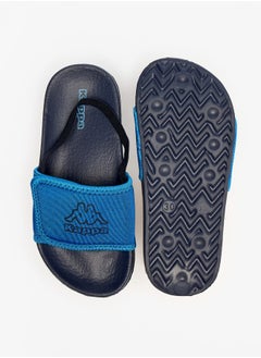 Kappa Boy's Logo Print Sandals with Back Strap  - Image 5