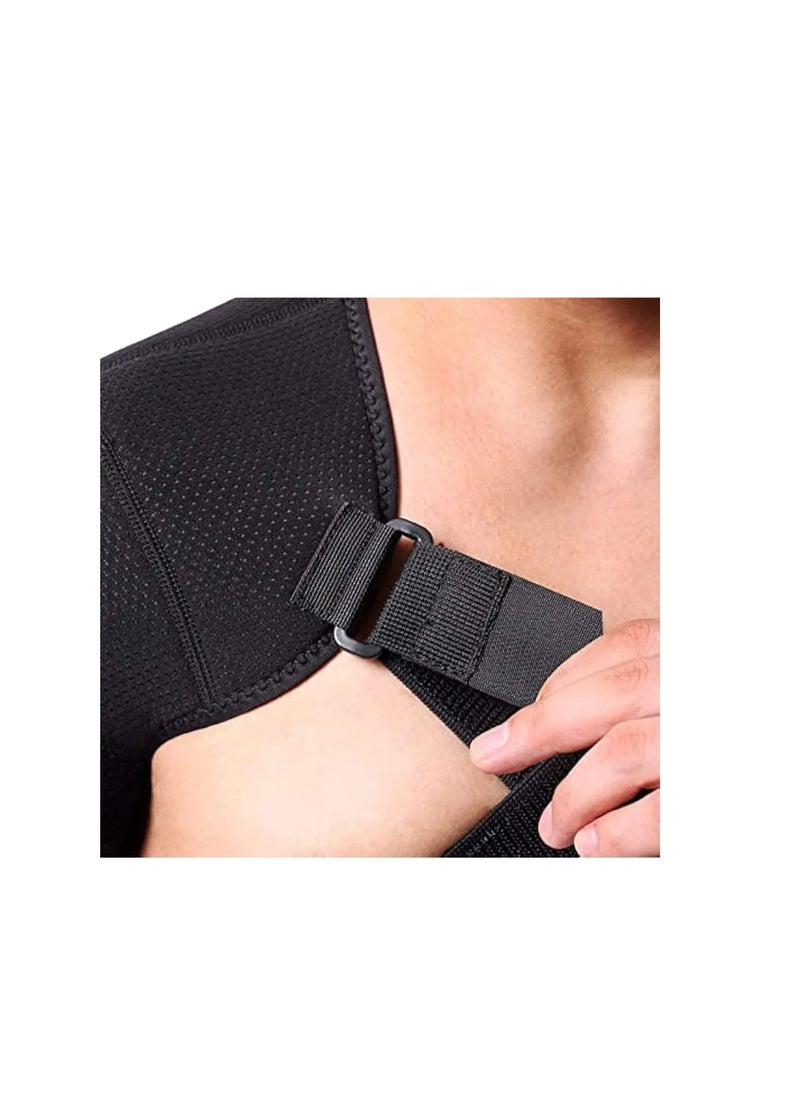 Double shoulder support strap