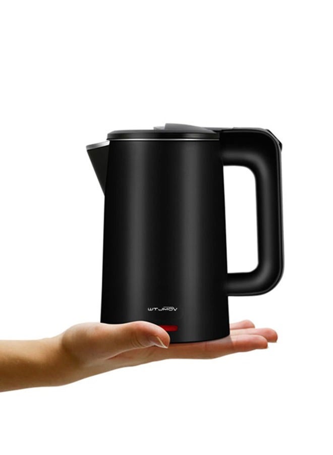 WTJMOV 0.8L Electric Kettle Stainless Steel, 800 Watts Small Electric Kettle 27 Ounce Fast Boil Auto Shut-off, Portable Water Boiler for Small Kitchen, Business Trip and More - Image 1