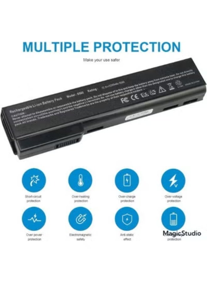 Replacement Laptop Battery 11.1V 5200mAh for Selected HP EliteBook & ProBook Series, Rechargeable Notebook Battery - Image 1