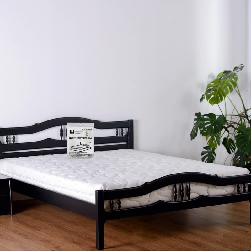 uBoxes Queen Mattress Clear Plastic Poly Covers, 61 x 15 x 104 inch, Heavy Duty 2 mil, 1 Pack - Image 4
