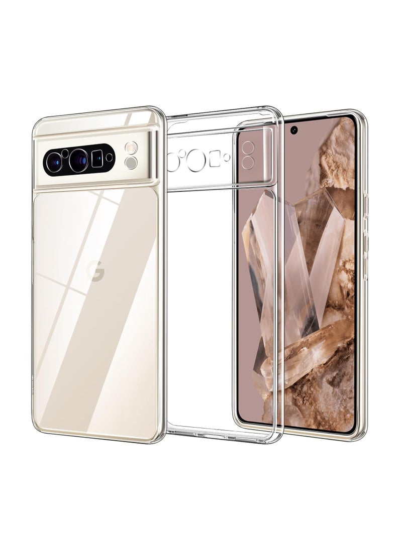 vesus Protective Hard PC Case Cover For Google Pixel 9 5G 2024 Clear  - Image 1