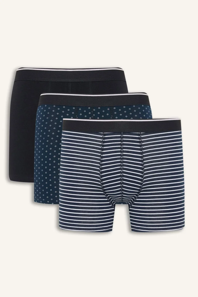 ديفاكتو Regular Fit Printed 3 piece