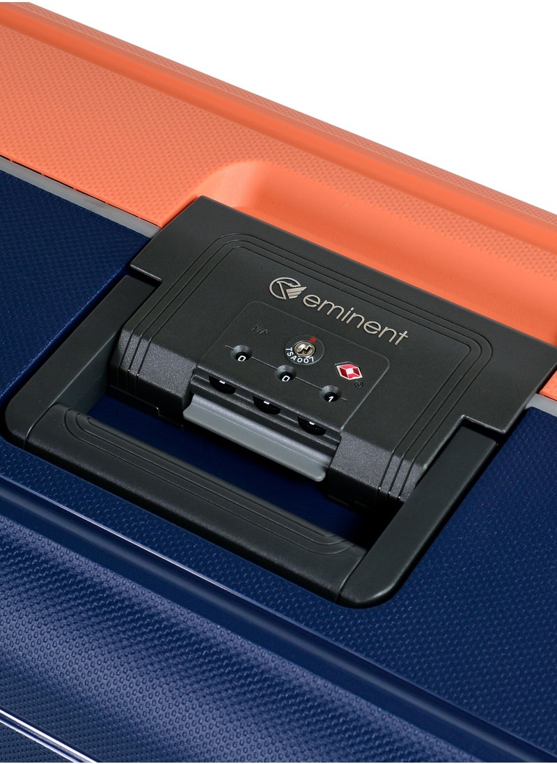Vertica Hard Case Luggage Trolley Polypropylene Lightweight 4 Quiet Double Spinner Wheels With Tsa Lock B0006M DarkBlue Orange - pzsku/Z497E4660C530311C8DD0Z/45/_/1668675337/48a09414-4e87-4825-875f-eada9af4396a