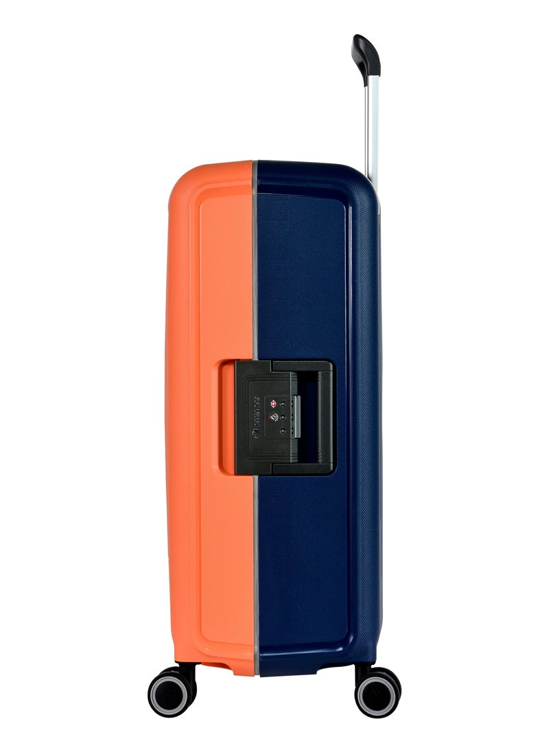 Vertica Hard Case Luggage Trolley Polypropylene Lightweight 4 Quiet Double Spinner Wheels With Tsa Lock B0006M DarkBlue Orange - pzsku/Z497E4660C530311C8DD0Z/45/_/1671539311/683cad94-eaf6-44ed-b9fa-e999c479bc38