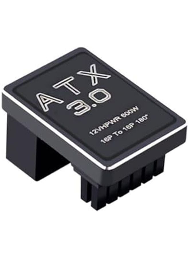 ATX3 0 PCIE5 0 Graphics Card Power Connector Shock Resistant Aluminum Housing Cable Management Adapter - Image 1