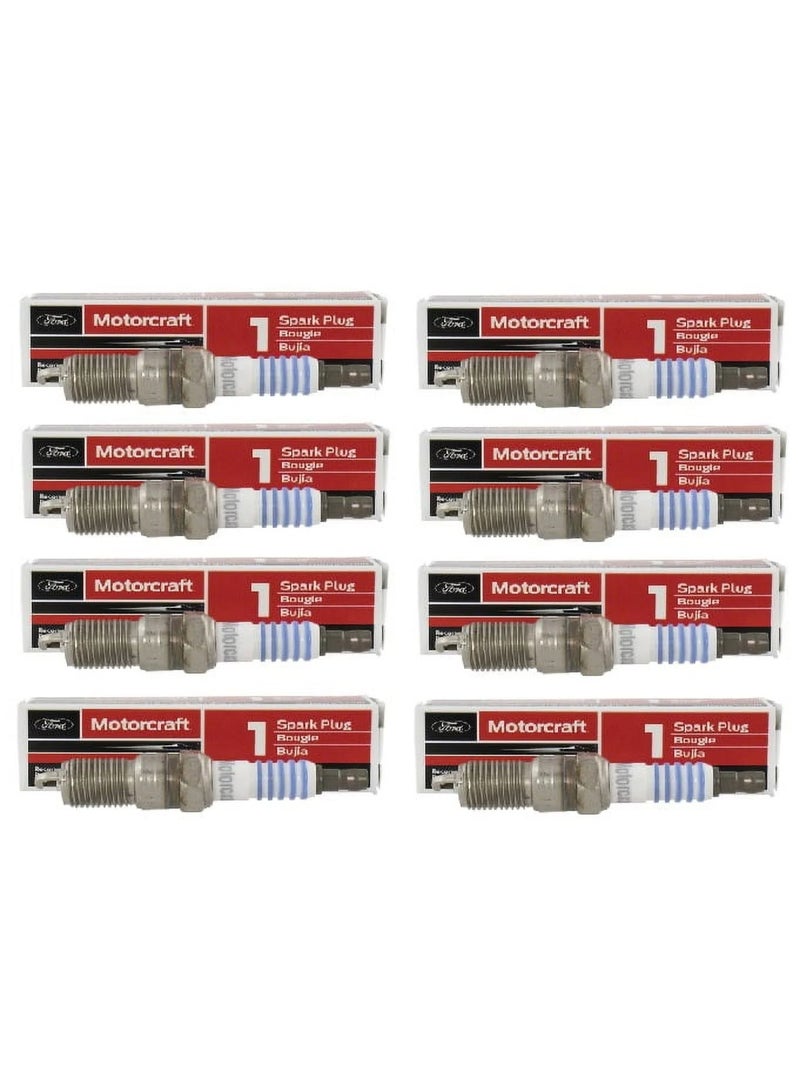 Motorcraft SP-589 Platinum Spark Plugs 8pcs - Image 1