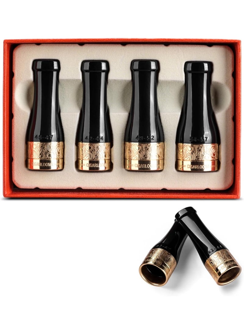 Hemingway hancigar Portable Cigar Holder – 4 Sizes – with Gift Box – Black - Image 1