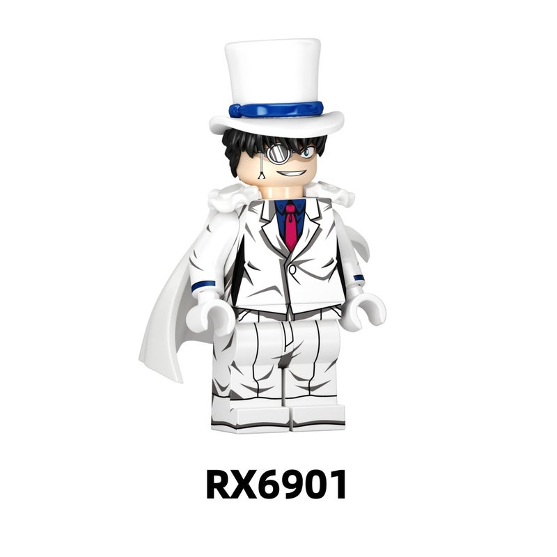 لعبة مكعبات البناء من المحقق كونان RX6901 (شخصية أنمي) - Image 2