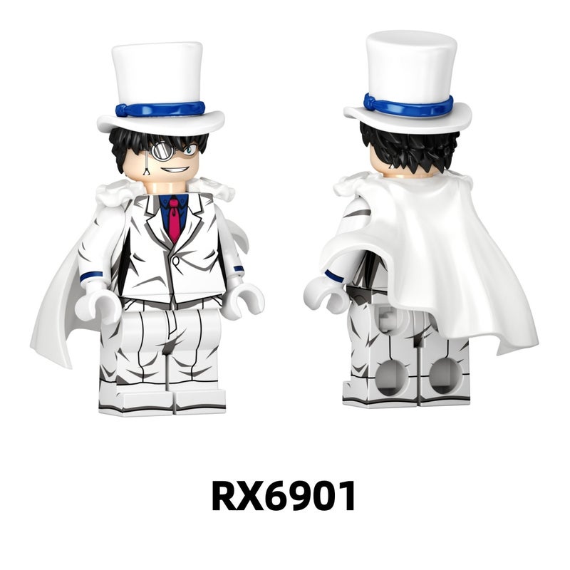 لعبة مكعبات البناء من المحقق كونان RX6901 (شخصية أنمي) - Image 4