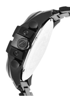 DIESEL Men's Mega Chief Round Shape Stainless Steel Chronograph Wrist Watch 51 mm - Black - DZ4318  - Image 4