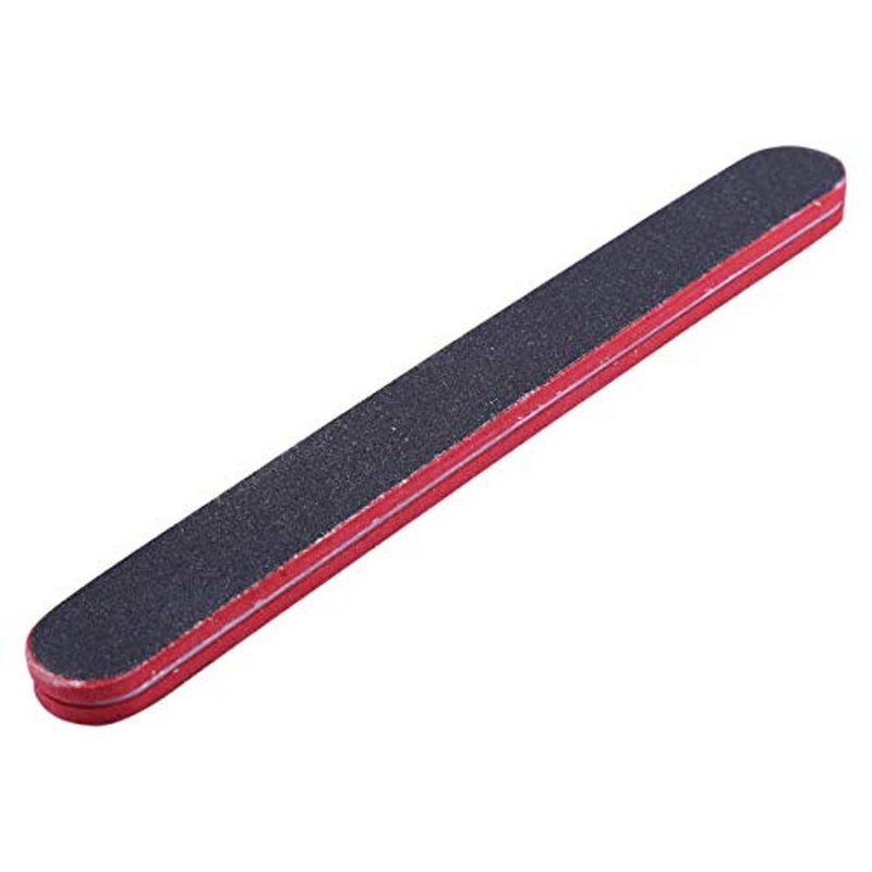 ALKAYAN Nail Buffer - Red and Black - Image 1