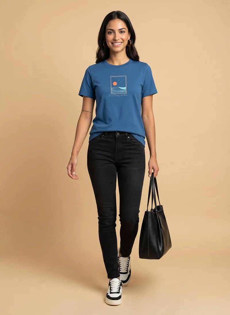 NOBERO Nobero Women Printed T-shirt for Women