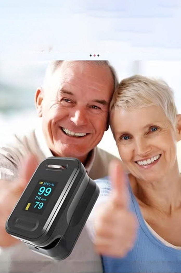 Generic Portable Blood Oxygen Meter, Displays Results in 5 Seconds 