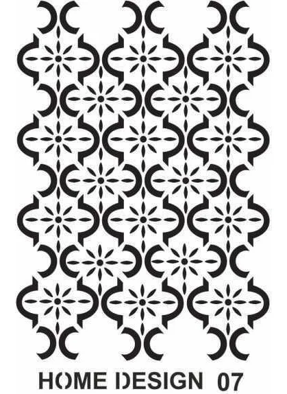 Artebella Home Design Stencil 35x50 cm HDS07