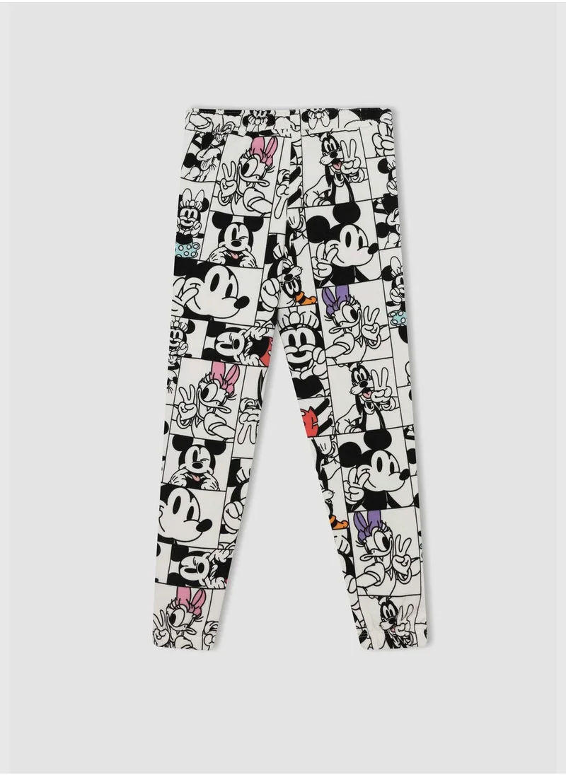 DeFacto Girl Disney Mickey Mouse Licenced Jogger Knitted Trousers