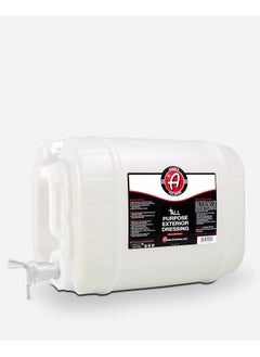 Adam's Polishes All Purpose Dressing (5 Gallon) - Ready-To-Use Water-Based Plastic, Rubber, And Vinyl Dressing, Long-Lasting And Restorative Shine, Uv Protective, No Greasy Or Sticky Feel 