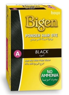 Bigen Bigen Powder Hair Dye Black A 6 gm 