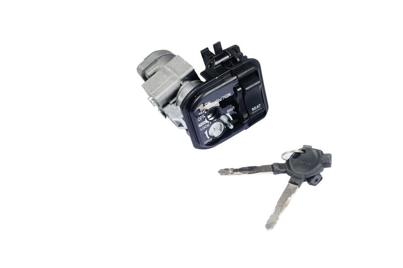 Deutsche Black Cylindrical Finish New Ignition Starter Lock Compatible HD Activa 5G with Magnetic Shutter (4 Wires) - Image 1