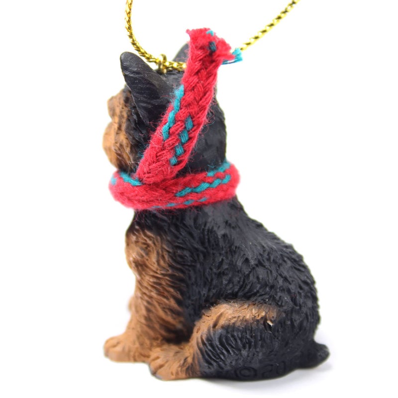 Conversation Concept Yorkshire Terrier Tiny Miniature One Christmas Ornament Puppy Cut - Delightful! - Image 2