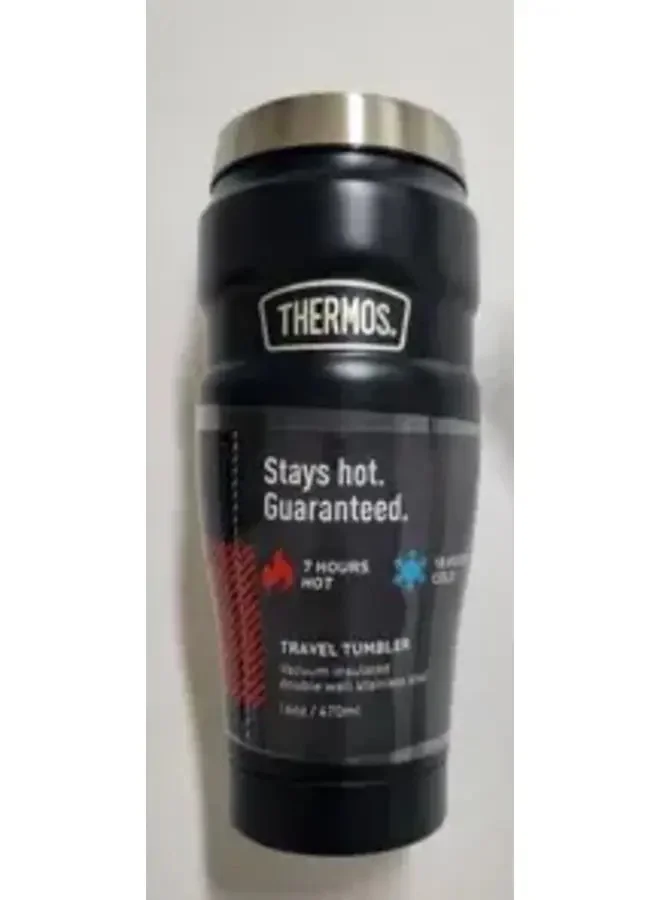 THERMOS Vacuum Insulated Stainless Steel Travel Tumbler Midnight Blue 16 Oz Sk1005Mdb4