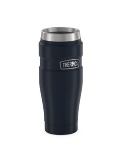 THERMOS Vacuum Insulated Stainless Steel Travel Tumbler Midnight Blue 16 Oz Sk1005Mdb4  - Image 3