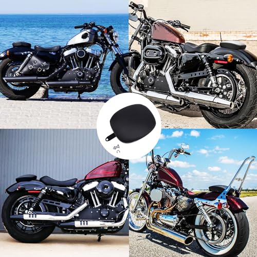 Rich Choices وسادة مقعد الراكب الخلفي للدراجة النارية لسبورتستر XL1200 883 72 48 2010-2015 - Image 4