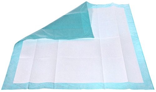 Disposable Chux Underpad  Large 10 Count Size 295 x 355 Inch  Incontinence Waterproof Pee Pad for Seniors Adults Child or Pets by Buddies